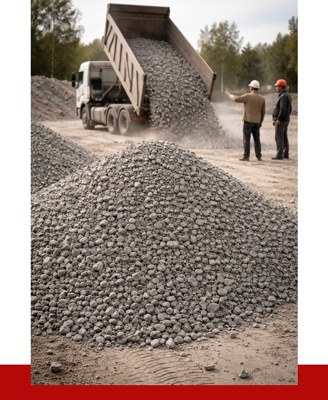 Гранитный щебень фракция 0-5 в Южно-Сахалинске от 2996 руб ПРОНЕРУДЮжн