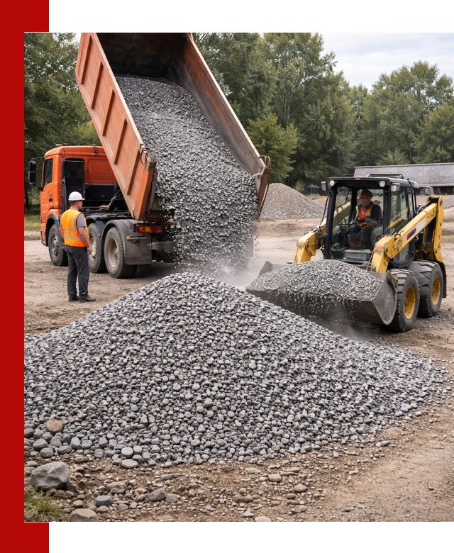 Купить гранитный щебень фракции 5–10 в Южно-Сахалинске с доставкой