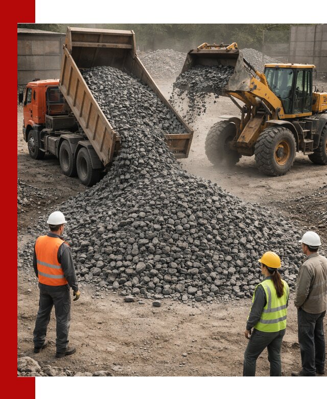 Щебень габбро-диабаз фракция 40–70 доставка в Южно-Сахалинске