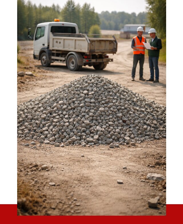 Гравийный щебень фракция 20-40 в Южно-Сахалинске от 1240 р. | ПРОНЕРУДЮжн