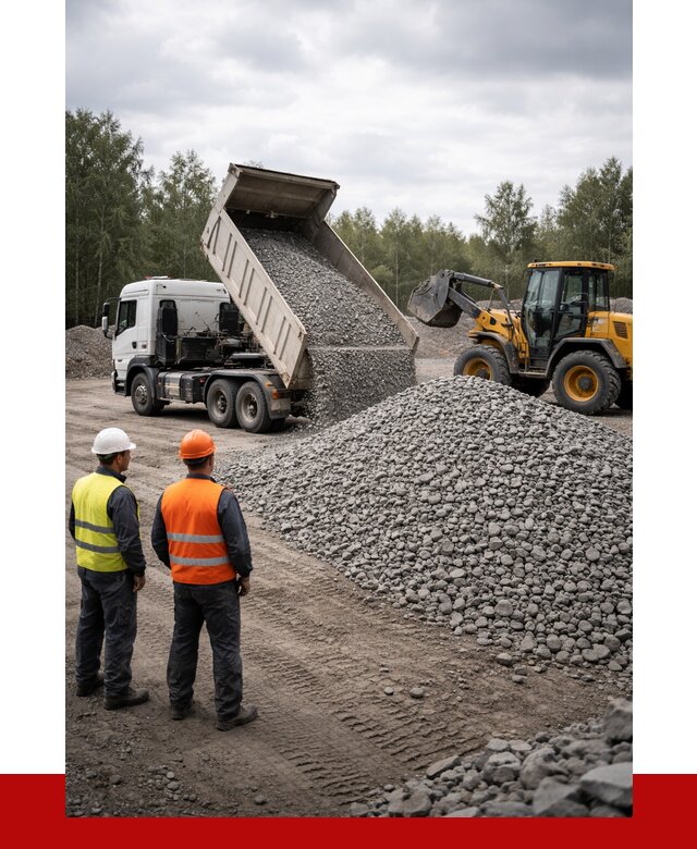 Гравийный щебень фракция 40-70 в Южно-Сахалинске от 9814р | ПРОНЕРУДЮжн