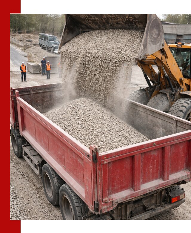 Купить известняковый щебень фракции 0-5 с доставкой в Южно-Сахалинске