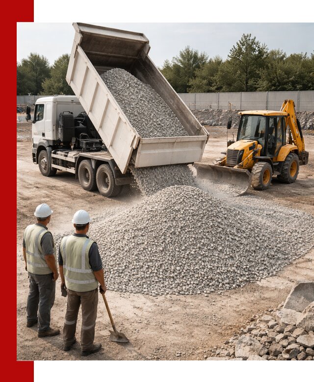 Купить известняковый щебень фракции 5–10 мм с доставкой в Южно-Сахалинске