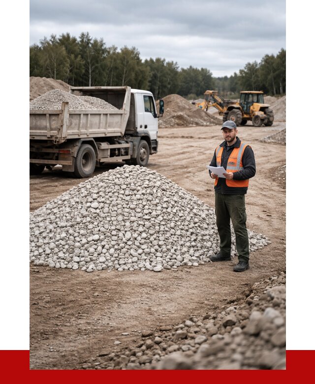Доломитовый щебень в Южно-Сахалинске купить от 2273 р., ПРОНЕРУДЮжн
