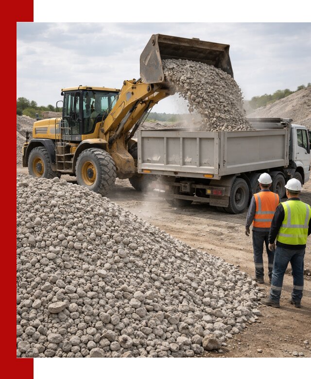 Доломитовый щебень фракция 40–71 доставка и продажа в Южно-Сахалинске