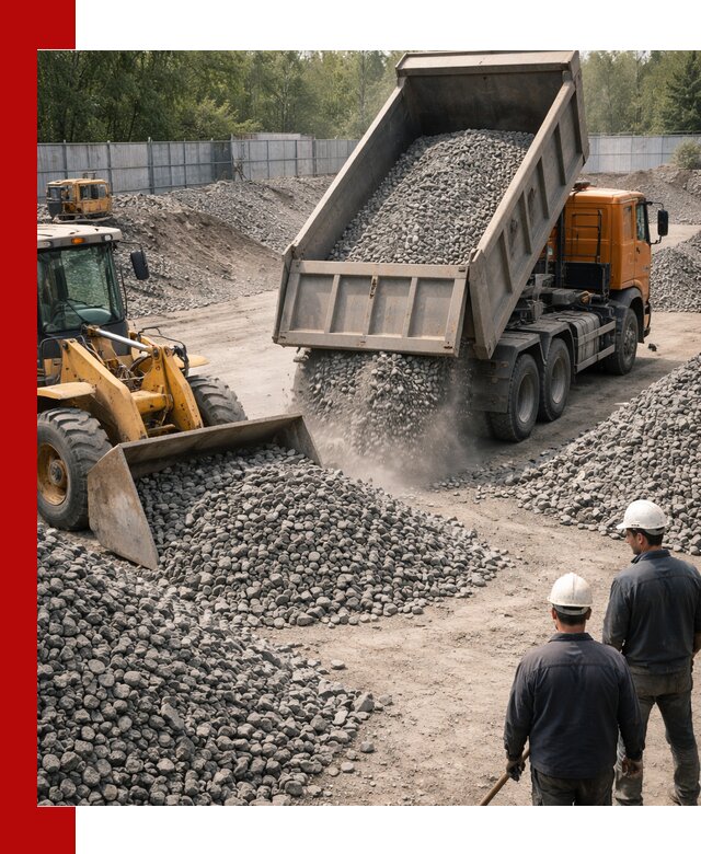 Шлаковый щебень фракция 20-40 доставка и продажа в Южно-Сахалинске