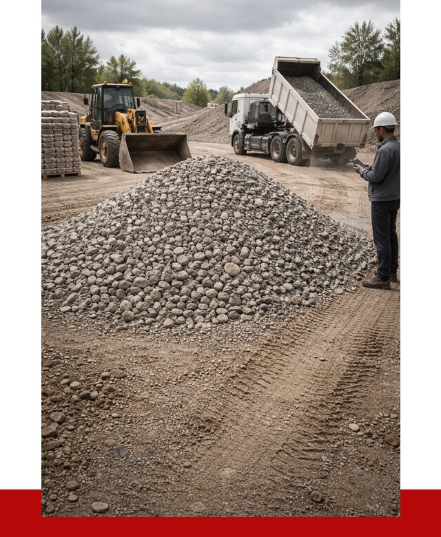Купить бетонный щебень в Южно-Сахалинске, от 3306 р. ПРОНЕРУДЮжн