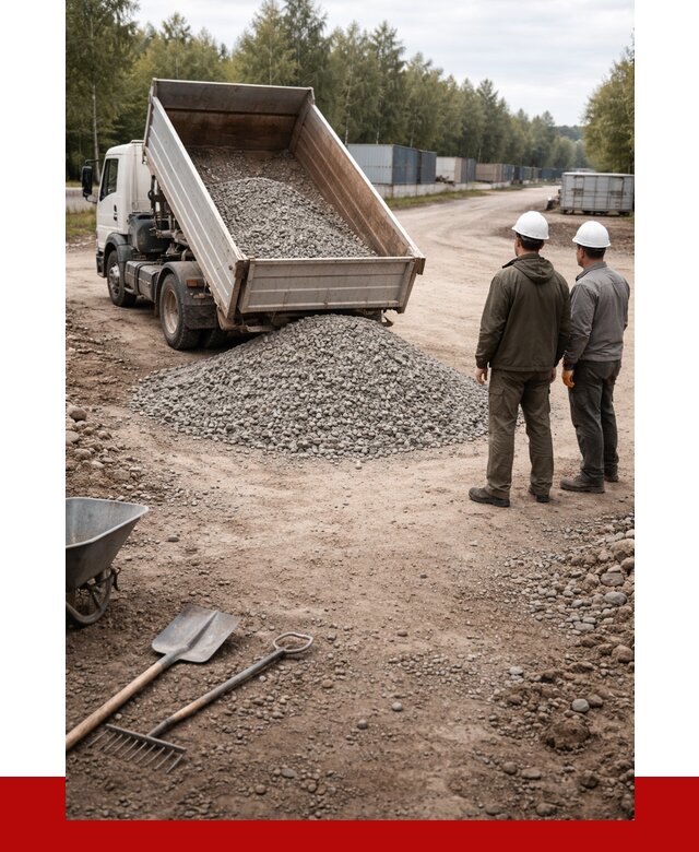 Бетонный щебень фракция 5-20 в Южно-Сахалинске от 3306 р., ПРОНЕРУДЮжн