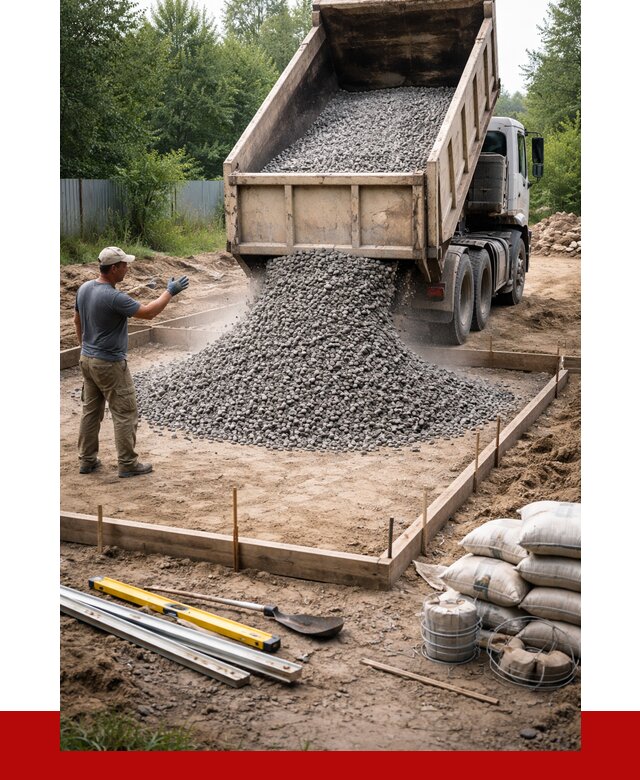 Купить щебень для фундамента в Южно-Сахалинске от 4649 р. | ПРОНЕРУДЮжн