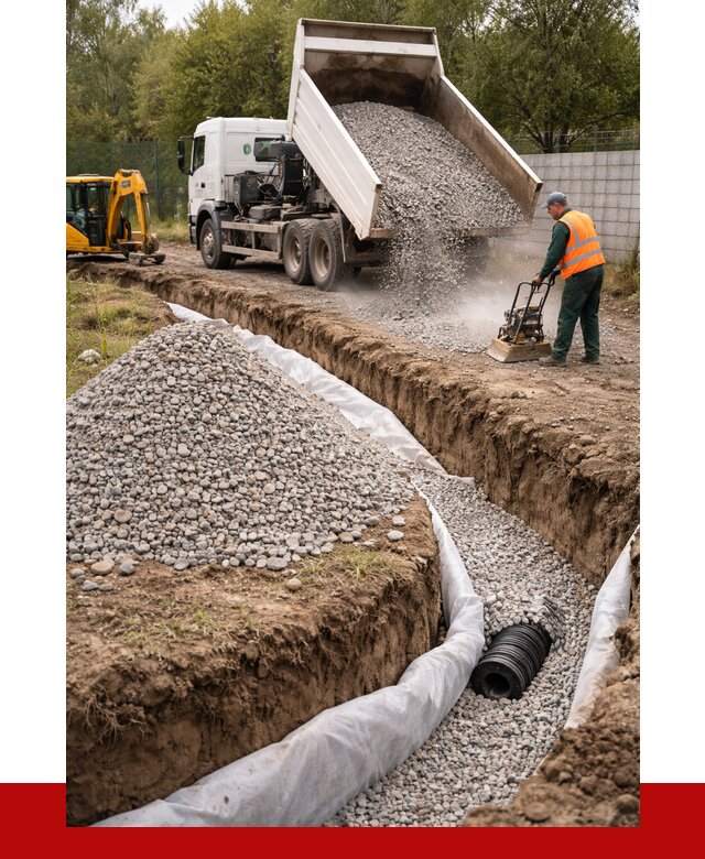 Щебень для дренажа в Южно-Сахалинске от 1911 р., ПРОНЕРУДЮжн доставка