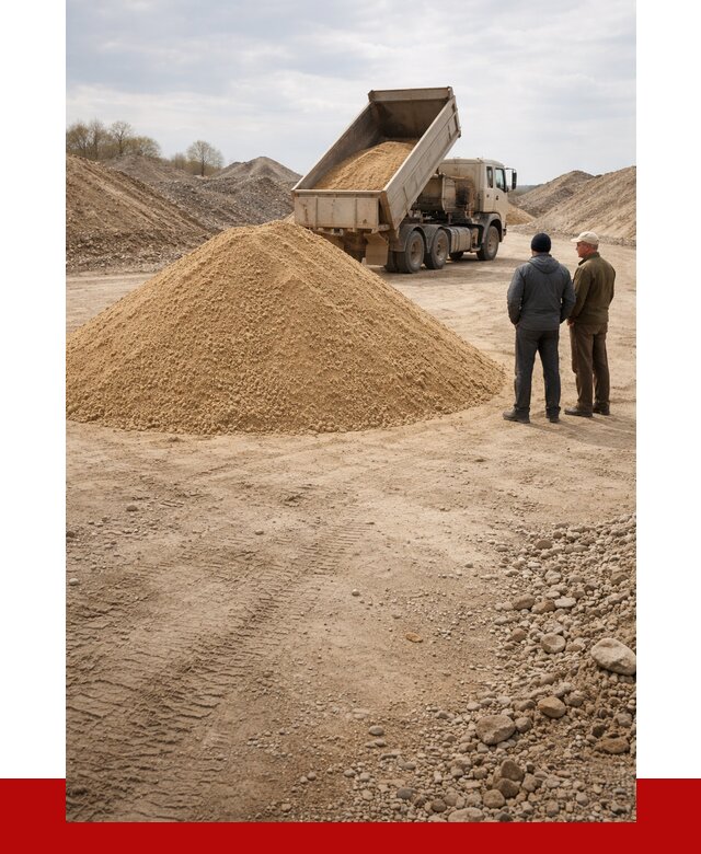 Карьерный песок крупнозернистый в Южно-Сахалинске от 8781 р | ПРОНЕРУДЮжн