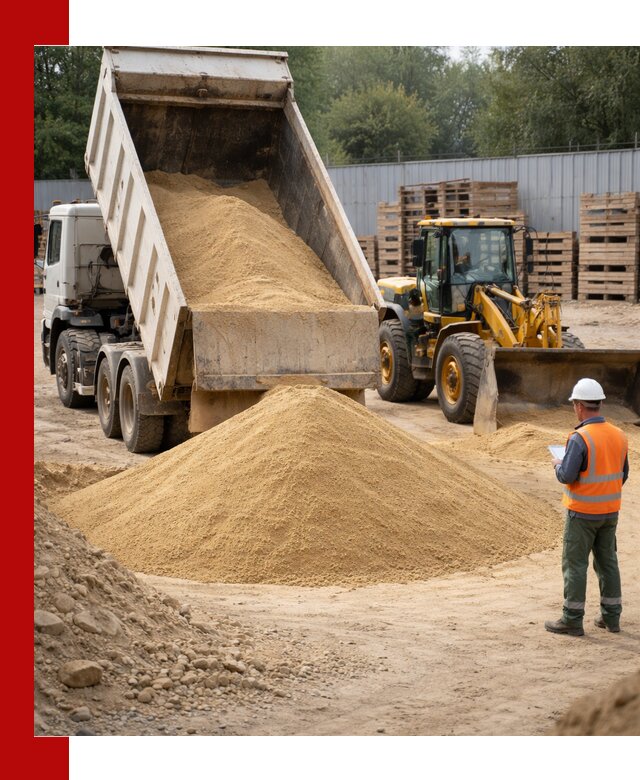 Доставка карьерного мелкозернистого песка в Южно-Сахалинске