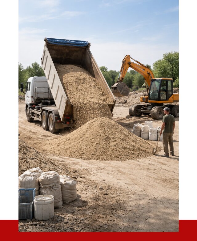 Купить речной песок в Южно-Сахалинске от 1240 р. за куб | ПРОНЕРУДЮжн