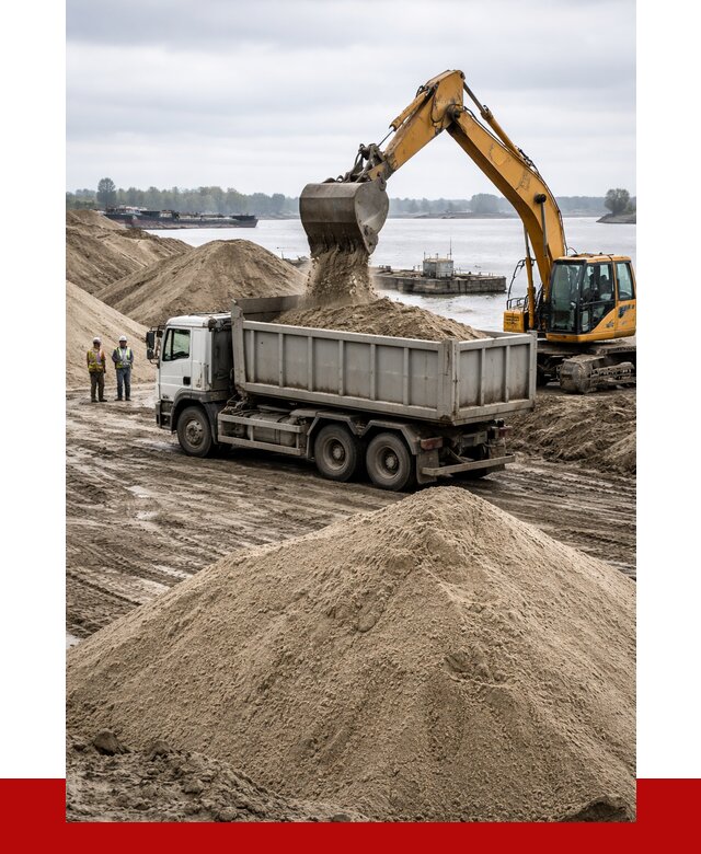 Купить речной песок навалом в Южно-Сахалинске от 1860 р., ПРОНЕРУДЮжн