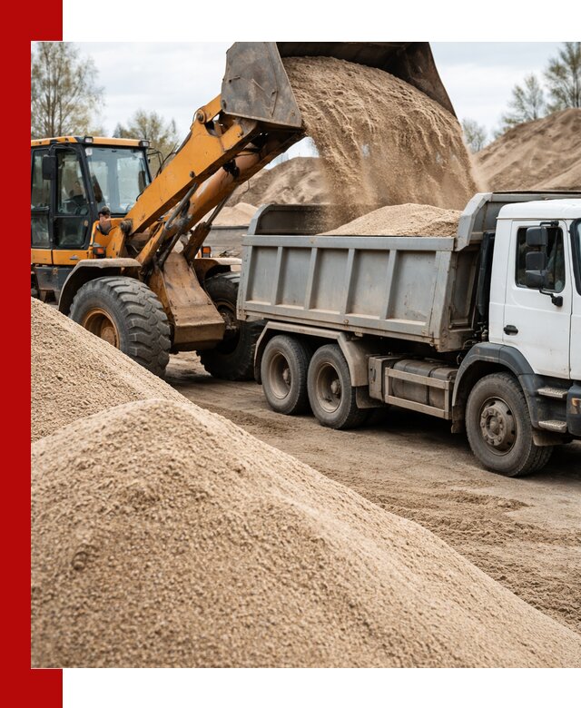 Доставка сеяного песка в Южно-Сахалинске оптом и в розницу