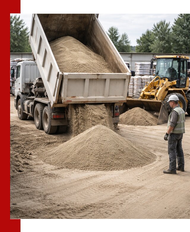 Поставка и доставка песка для бетона в Южно-Сахалинске