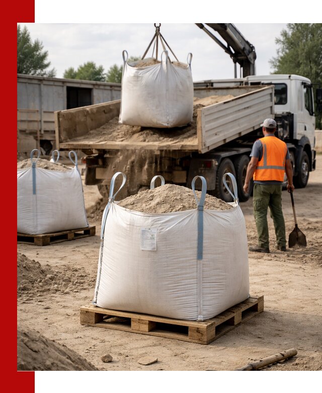 Доставка песка в биг бег в Южно-Сахалинске быстро и без лишних хлопот