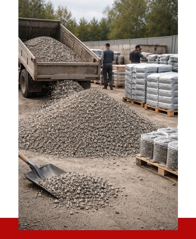 Гравий фракция 5-20 в Южно-Сахалинске купить от 2376 р. ПРОНЕРУДЮжн