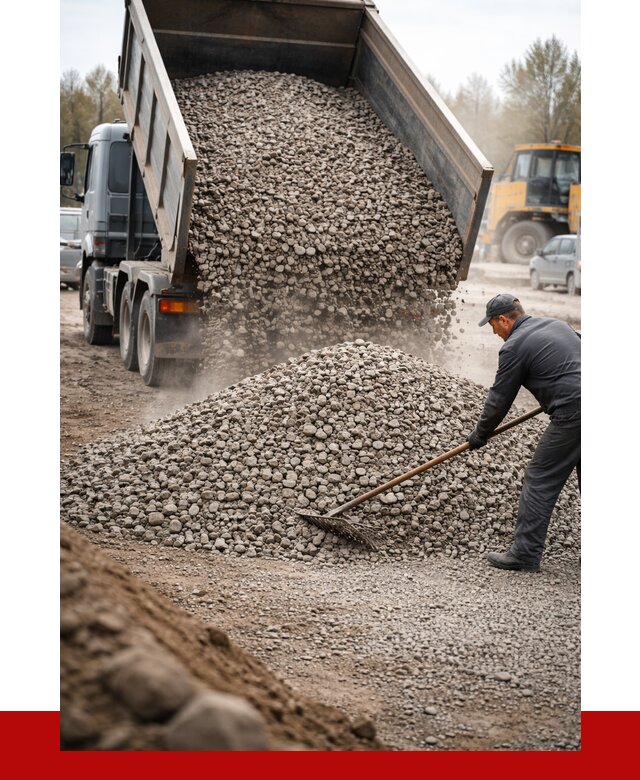 Гравий фракция 20-40 в Южно-Сахалинске от 2583 р. доставка | ПРОНЕРУДЮжн