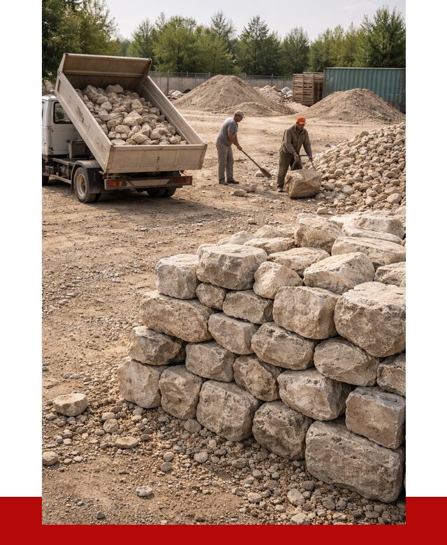 Бутовый камень известняковый в Южно-Сахалинске от 4339 р. | ПРОНЕРУДЮжн