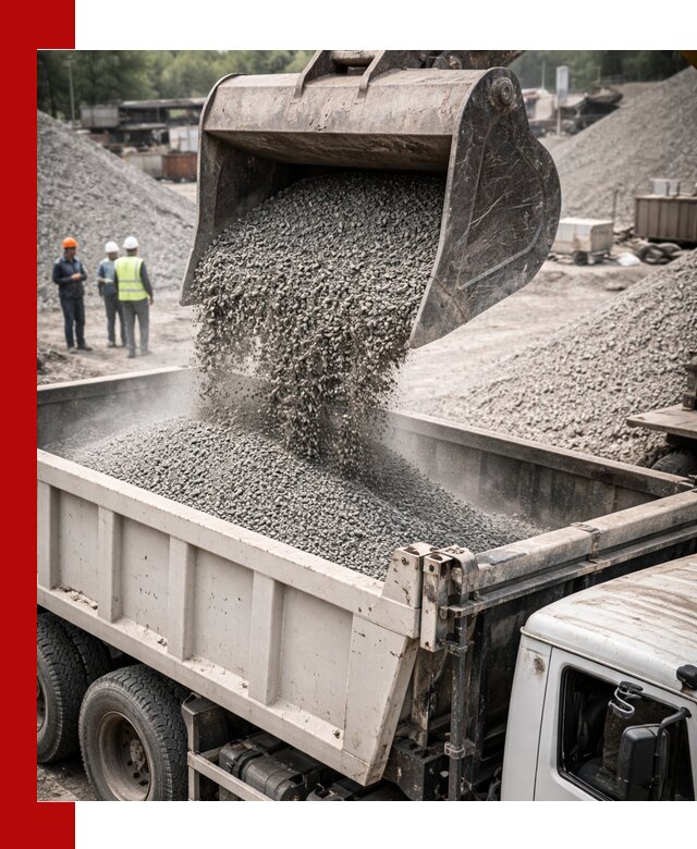 Отсев и крошка для строительства и дорожных работ в Южно-Сахалинске