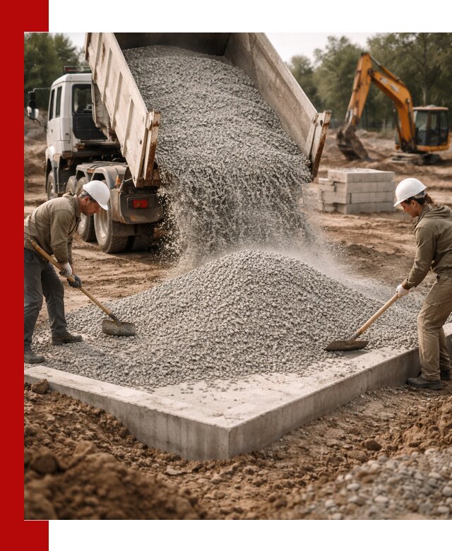 Доставка и продажа отсева для бетона в Южно-Сахалинске