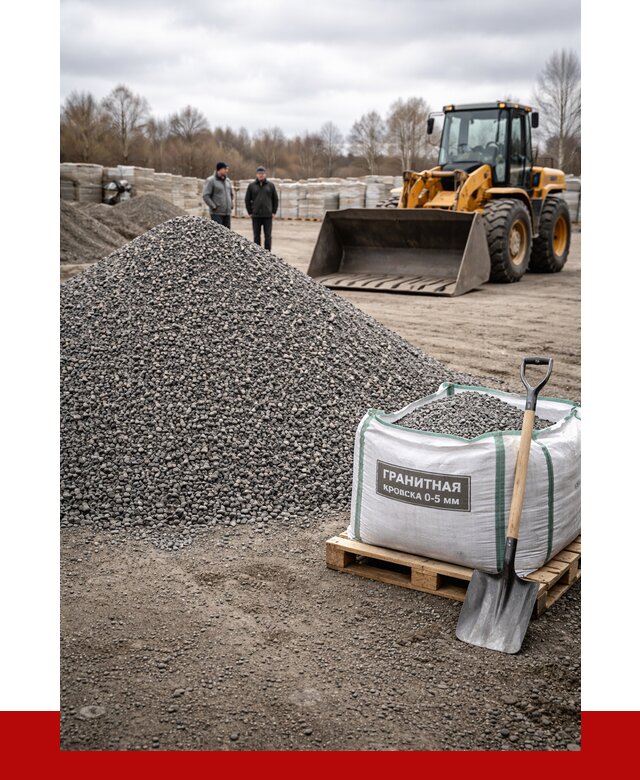 Купить гранитную крошку в Южно-Сахалинске от 4959 р. с доставкой | ПРОНЕРУДЮжн