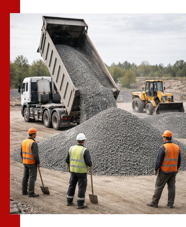 Доставка и продажа гранитной крошки в Южно-Сахалинске