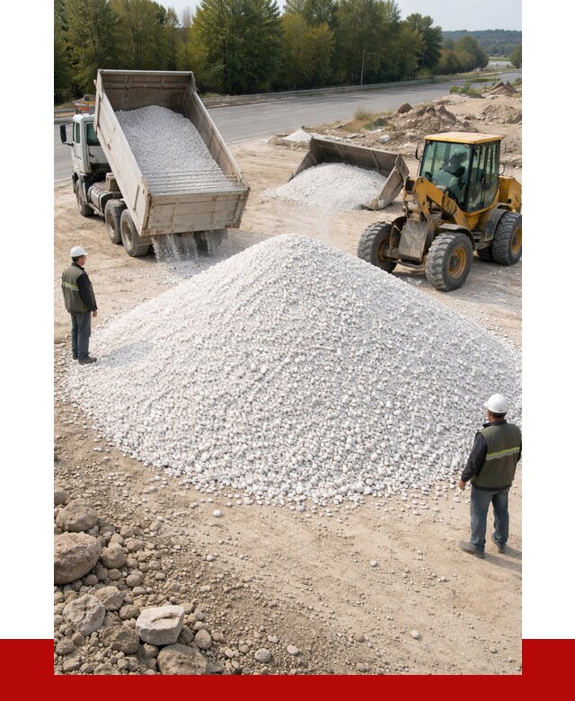 Белая мраморная крошка в Южно-Сахалинске от 4339 р. с доставкой | ПРОНЕРУДЮжн