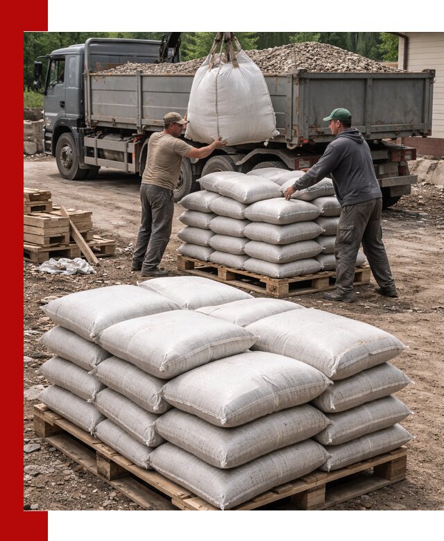 Керамзит в мешках с доставкой в Южно-Сахалинске от компании-поставщика