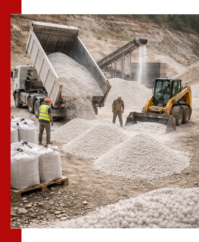 Доставка перлита в Южно-Сахалинске для тепло-, звуко- и гидроизоляции