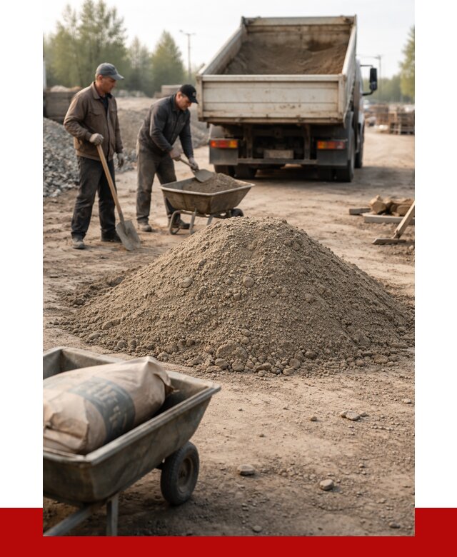 Цементно-песчаная смесь М150 в Южно-Сахалинске от 4856 р. | ПРОНЕРУДЮжн