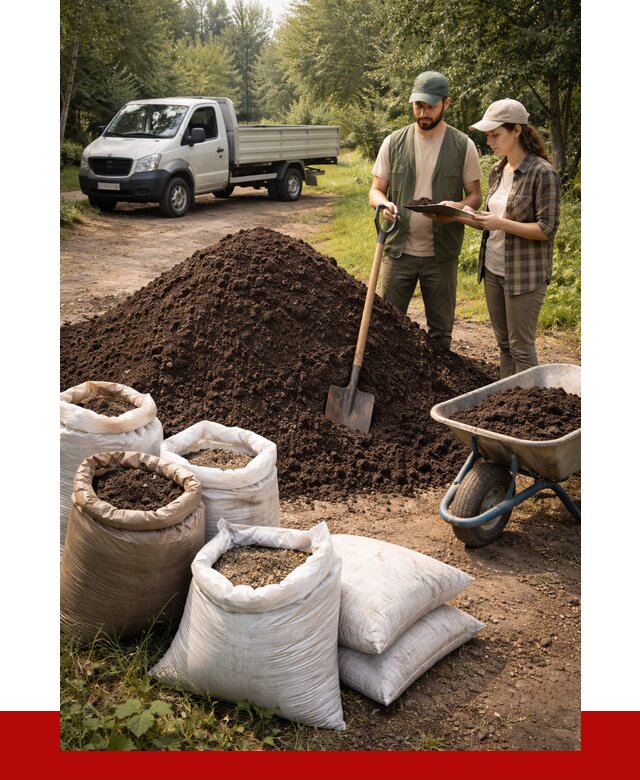 Купить грунт с доставкой в Южно-Сахалинске от 4649 р. за м3 | ПРОНЕРУДЮжн