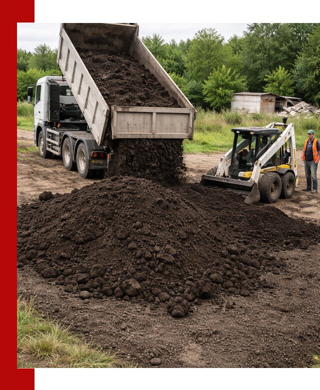 Поставка плодородной земли с доставкой самосвалом в Южно-Сахалинске