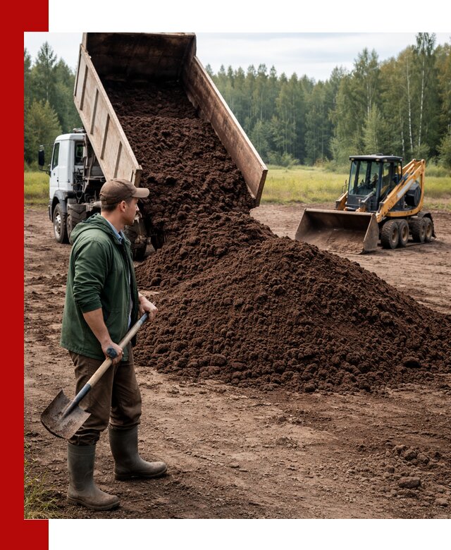 Купить верховой торф с доставкой в Южно-Сахалинске для садоводства и растений