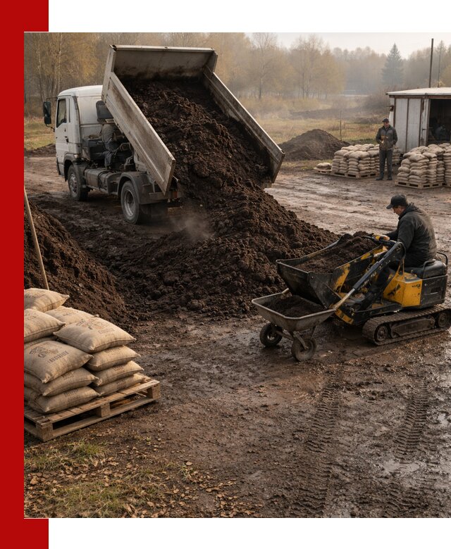 Кислый торф в доставке по выгодным ценам в Южно-Сахалинске