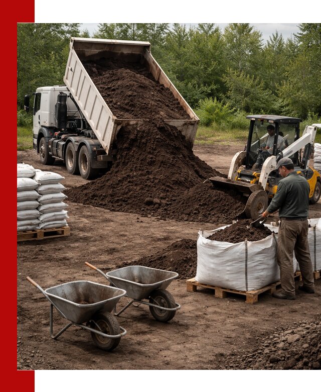 Доставка и продажа торфогрунта в Южно-Сахалинске оптом и в розницу