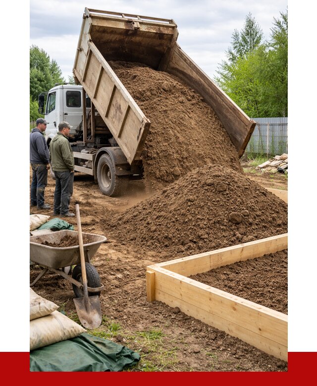 Торфо песчаная смесь в Южно-Сахалинске с доставкой от 1911 р. | ПРОНЕРУДЮжн