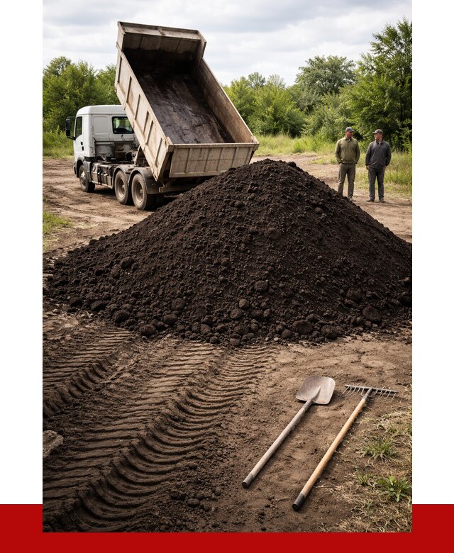 Купить чернозем навалом в Южно-Сахалинске от 1240 р. за куб | ПРОНЕРУДЮжн