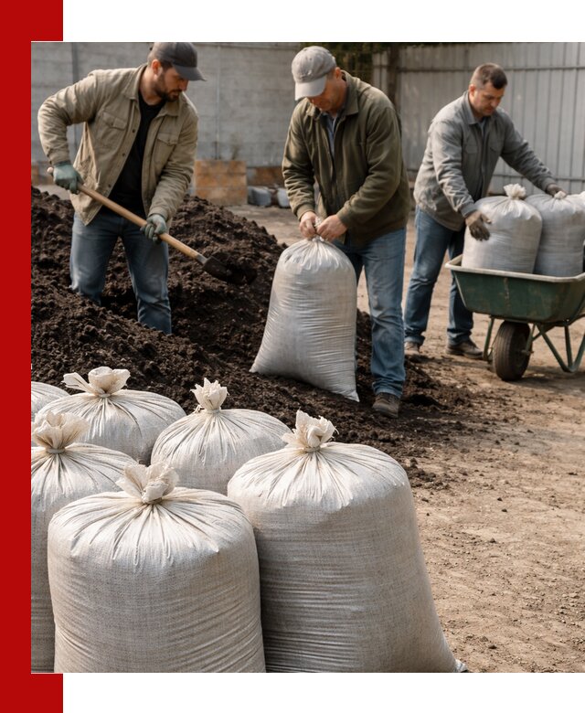 Купить чернозем в мешках с доставкой в Южно-Сахалинске