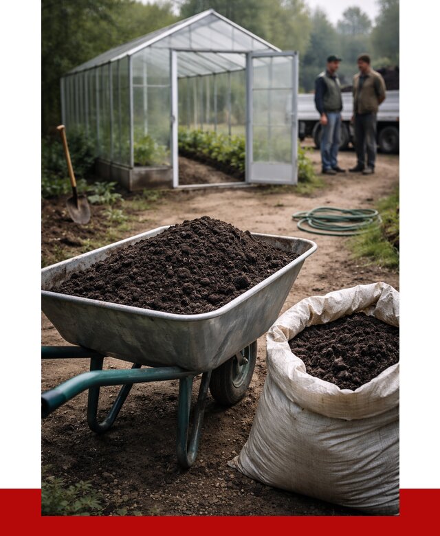 Чернозем для теплицы в Южно-Сахалинске с доставкой от 1550 р. | ПРОНЕРУДЮжн