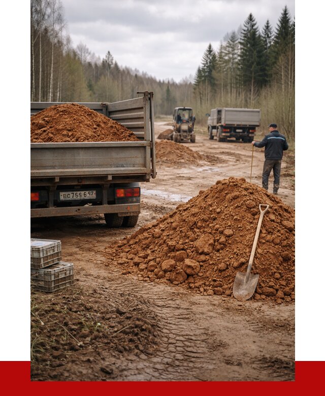Глина и суглинки в Южно-Сахалинске от 4649 р. за куб | ПРОНЕРУДЮжн