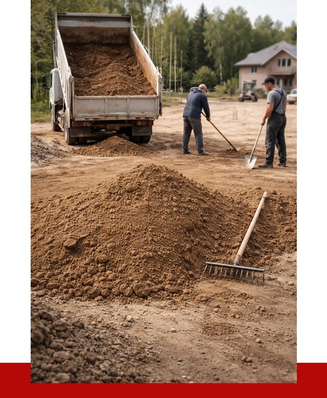 Суглинок для планировки в Южно-Сахалинске с доставкой от 4339 р. | ПРОНЕРУДЮжн