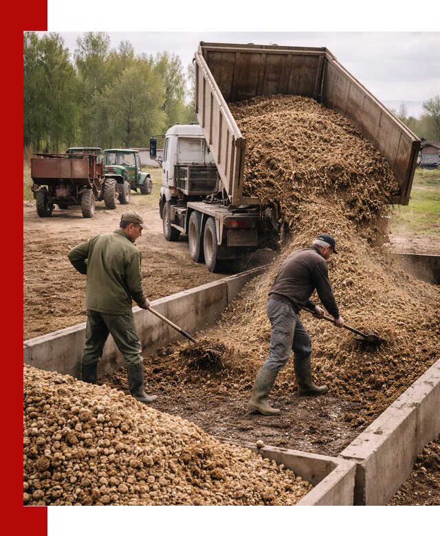 Куриный помет с доставкой в Южно-Сахалинске оптом и в розницу