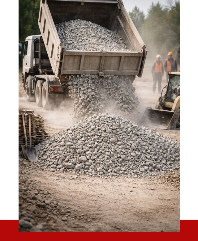 Купить дробленый бетон в Южно-Сахалинске от 1756 р./куб | ПРОНЕРУДЮжн