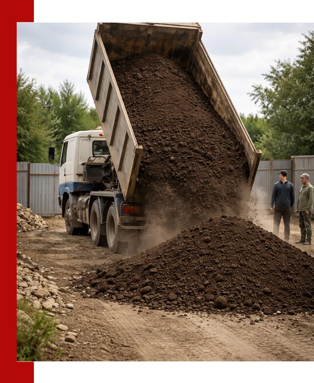 Доставка самосвалом 10 кубов в Южно-Сахалинске быстро и надёжно