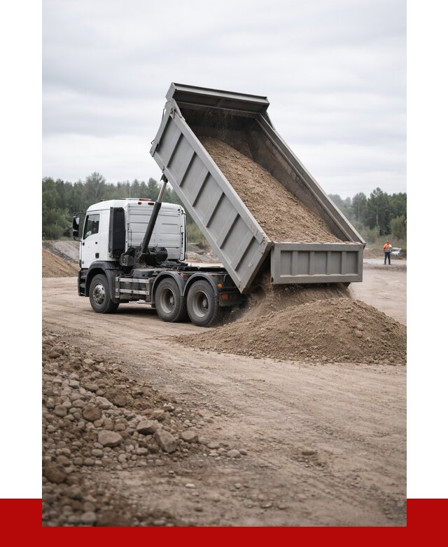 Доставка самосвалом 15 кубов в Южно-Сахалинске от 6715 руб. | ПРОНЕРУДЮжн