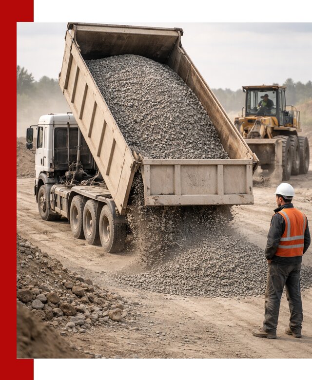 Доставка самосвалом 40 кубов цемента и сыпучих в Южно-Сахалинске