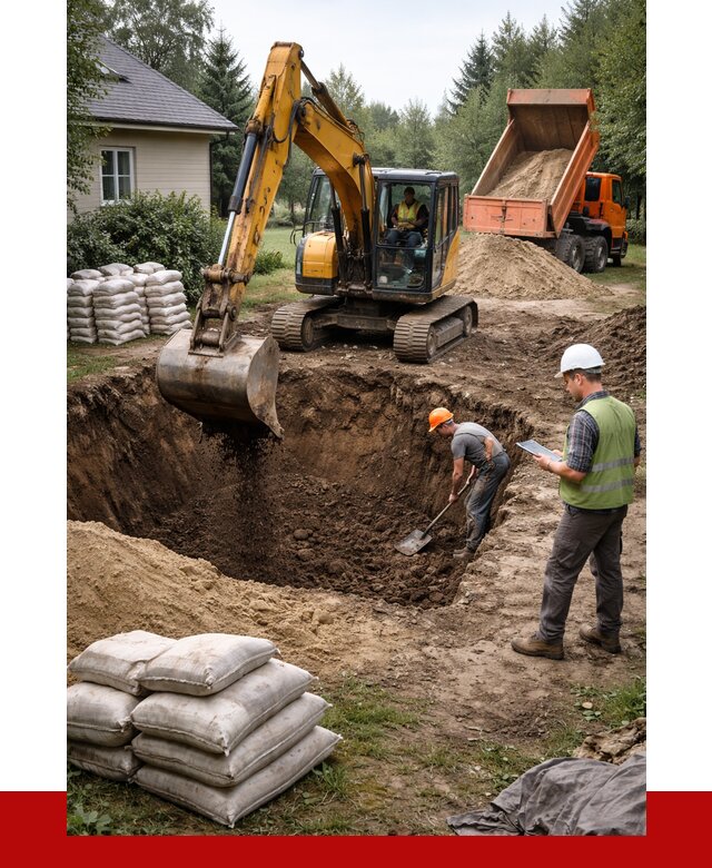 Рытье котлована в Южно-Сахалинске быстро от 4649 р. ПРОНЕРУДЮжн