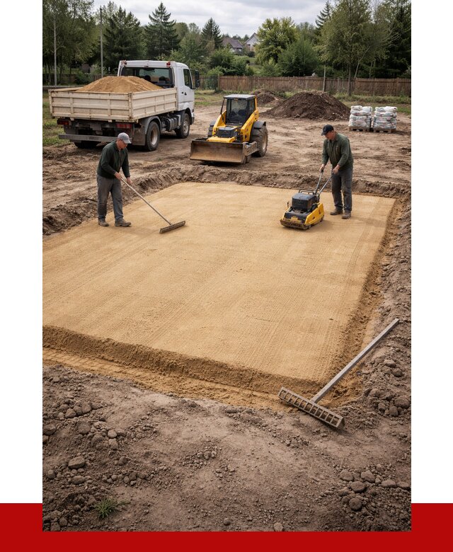 Устройство песчаной подушки в Южно-Сахалинске от 4649 р. ПРОНЕРУДЮжн